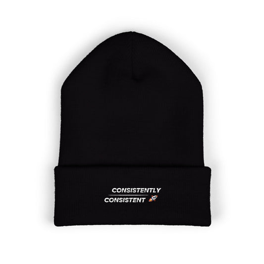 Consistently Consistent Beanie 🚀 | Stay Locked In. Stay Warm. Stay Winning.
