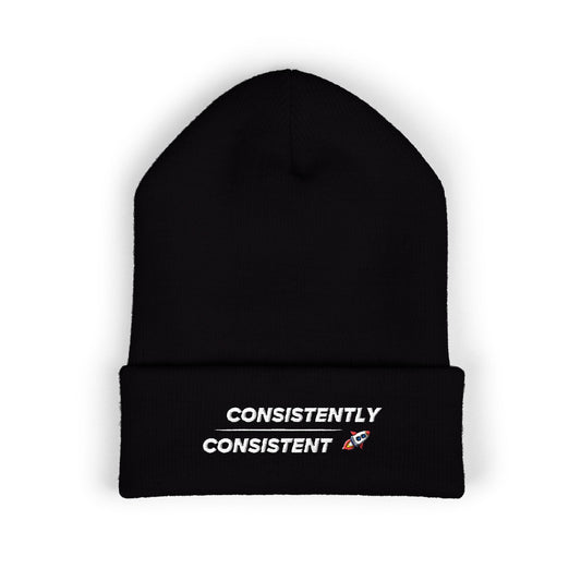 Consistently Consistent Beanie 🚀 | Stay Locked In. Stay Warm. Stay Winning.